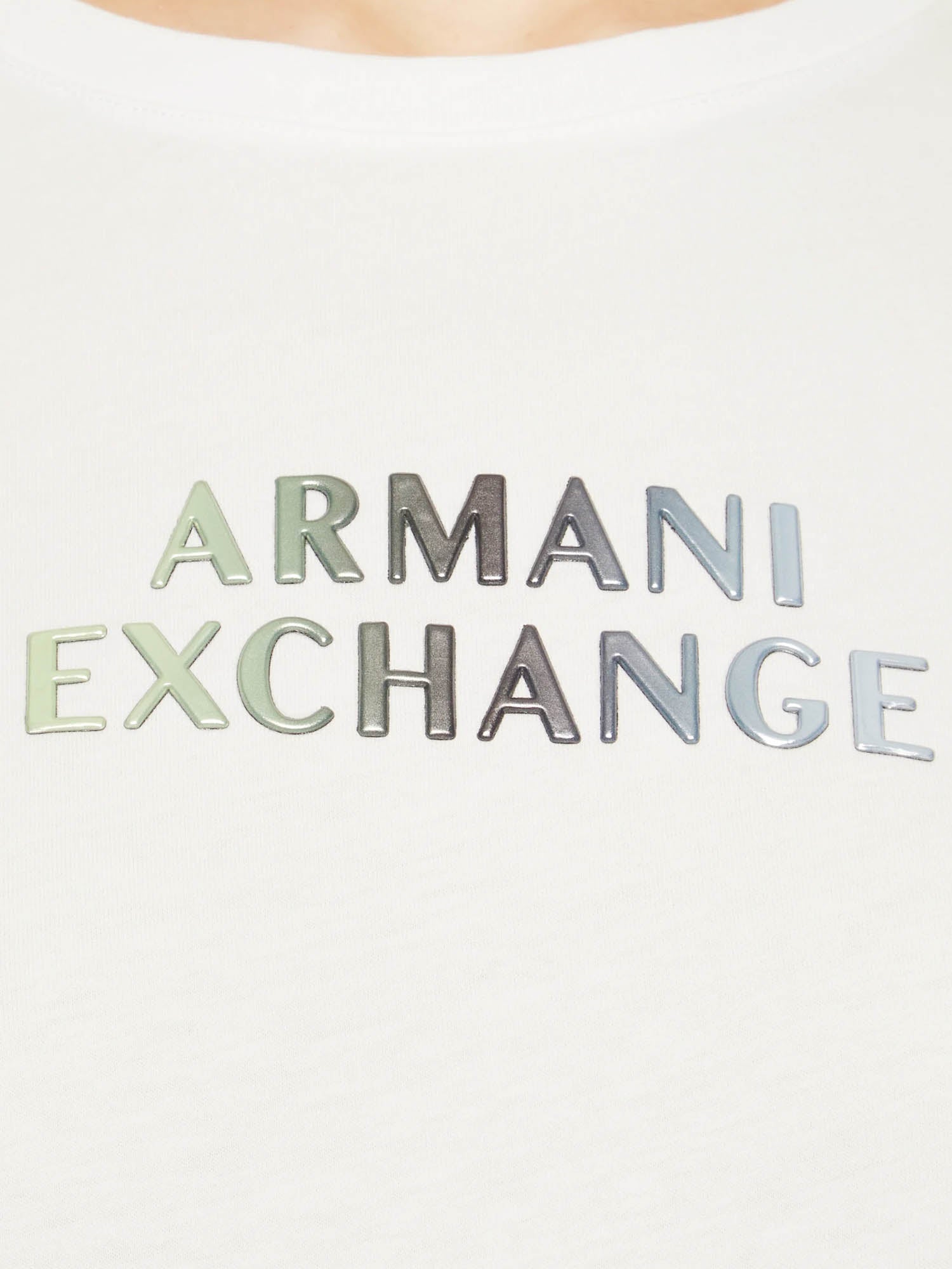 T-shirt Bianco Armani Exchange