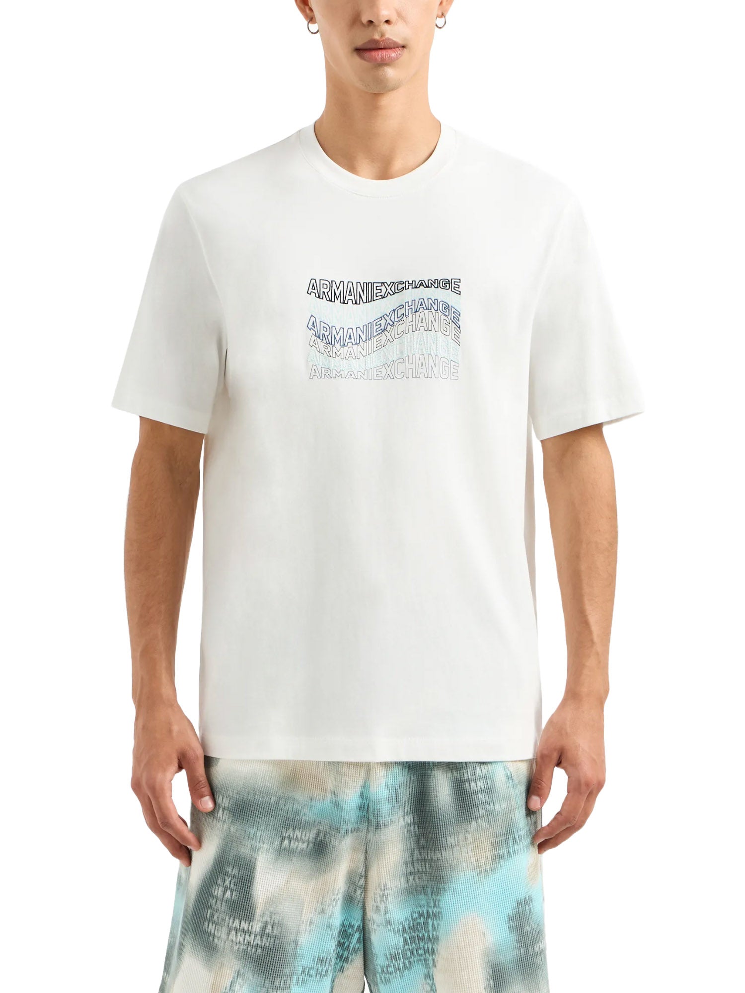 T-shirt Bianco Armani Exchange