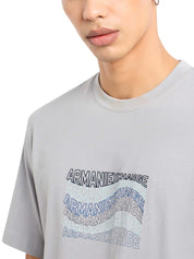 T-shirt Grigio Armani Exchange