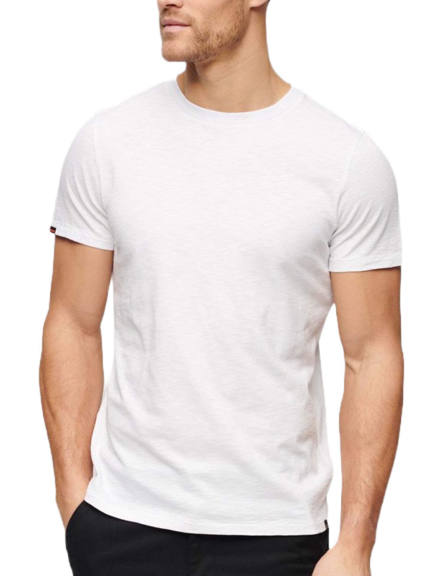 T-shirt Bianco Superdry