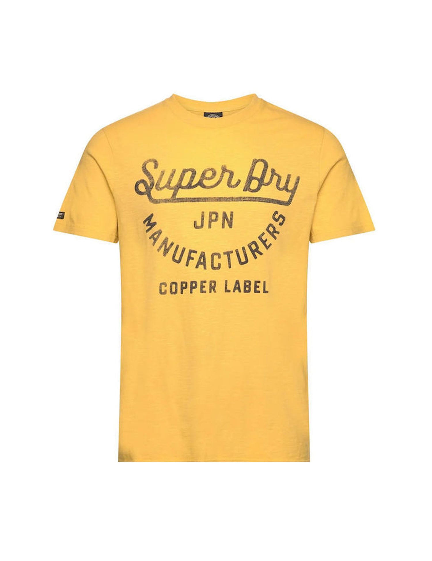 T-shirt Giallo Superdry