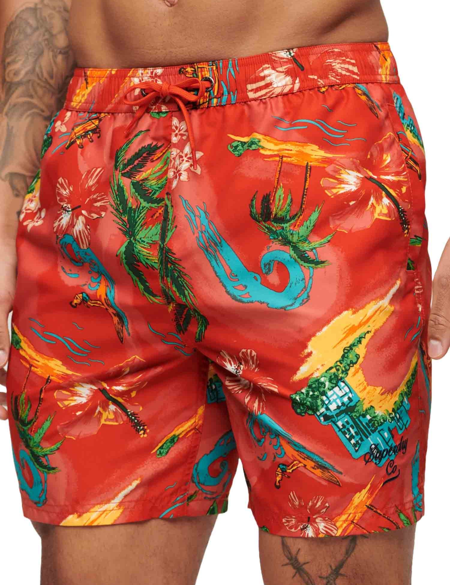 Costumi Rosso Superdry
