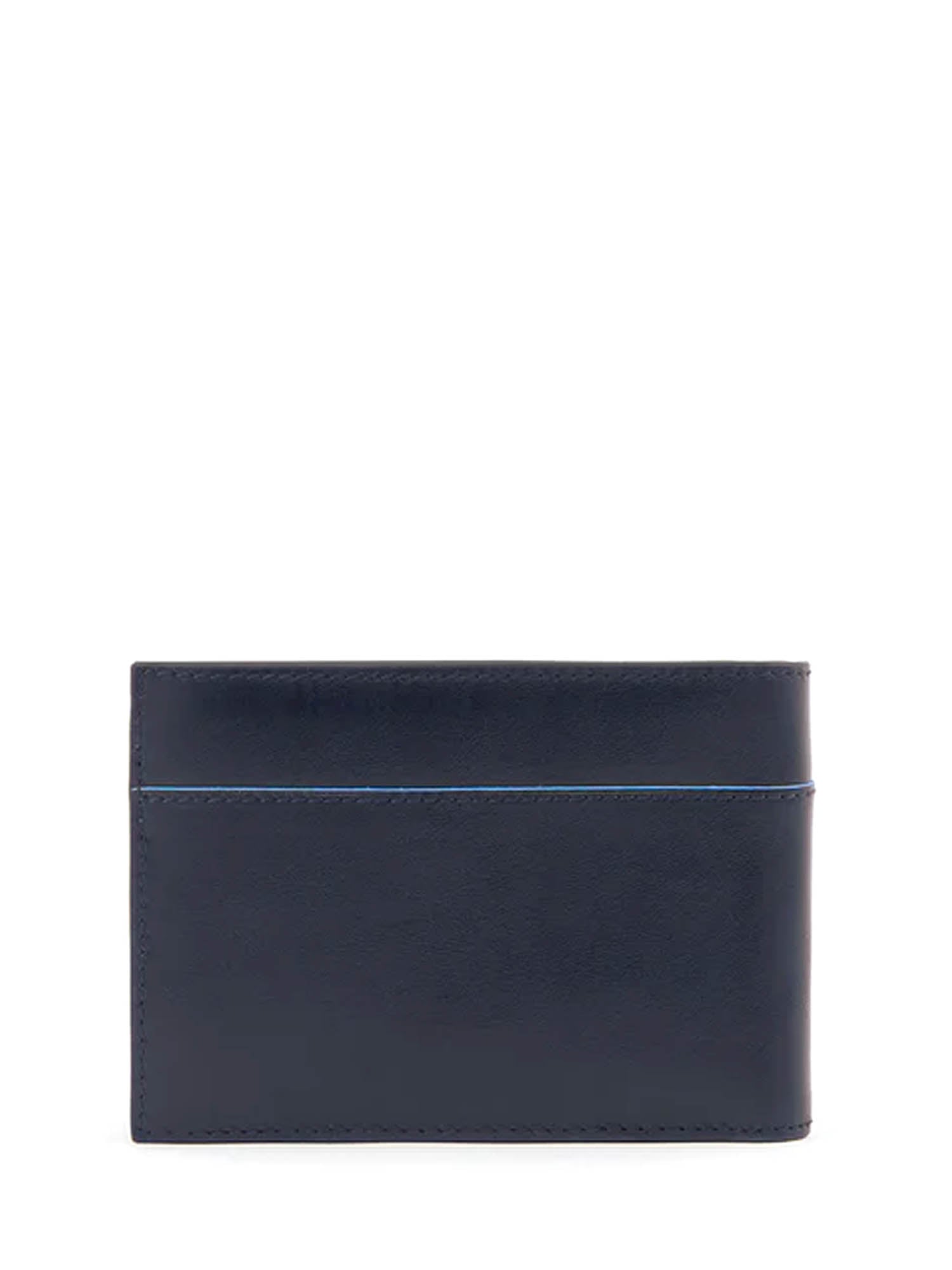 Portafogli Blu Piquadro