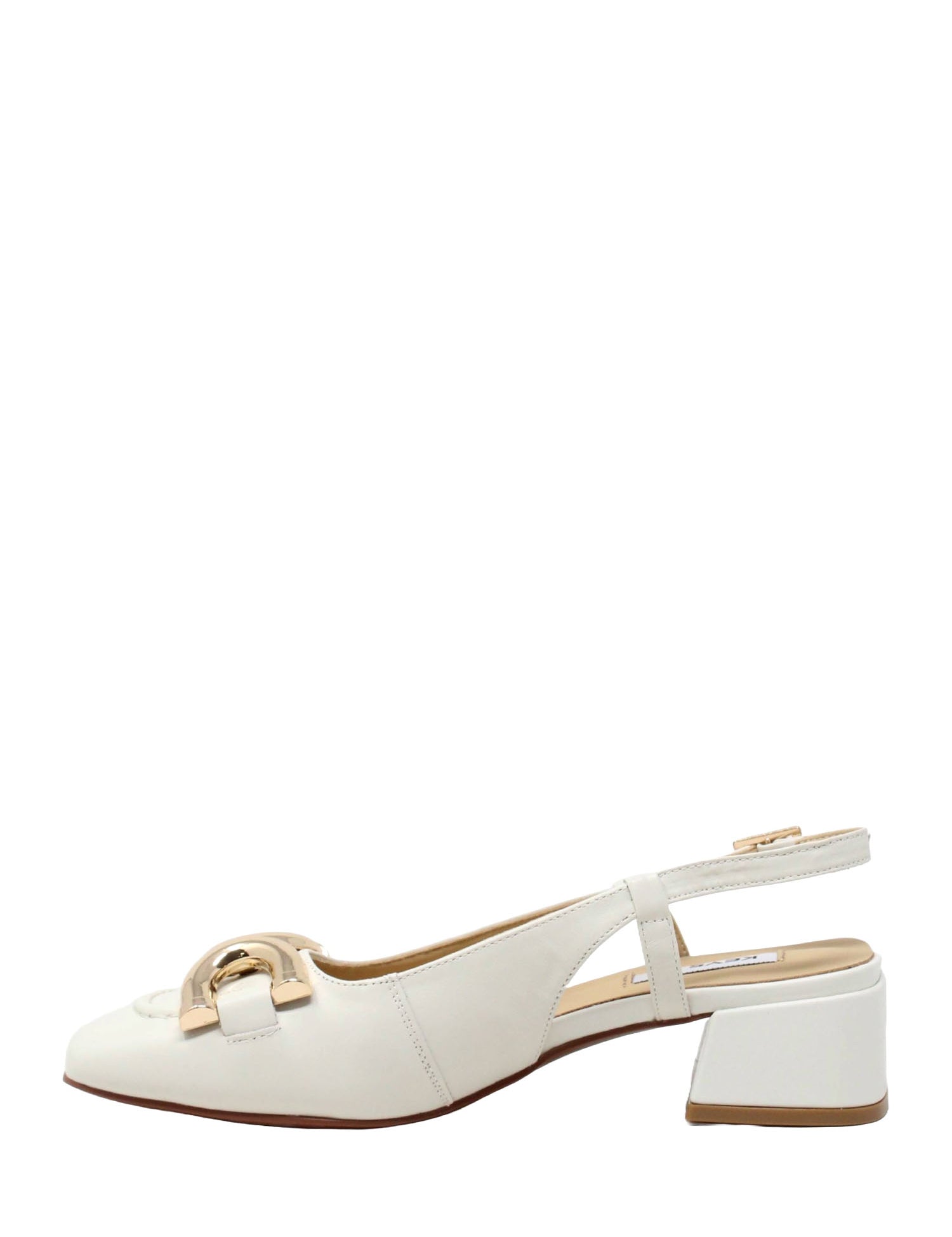 Decolleté Bianco Keys