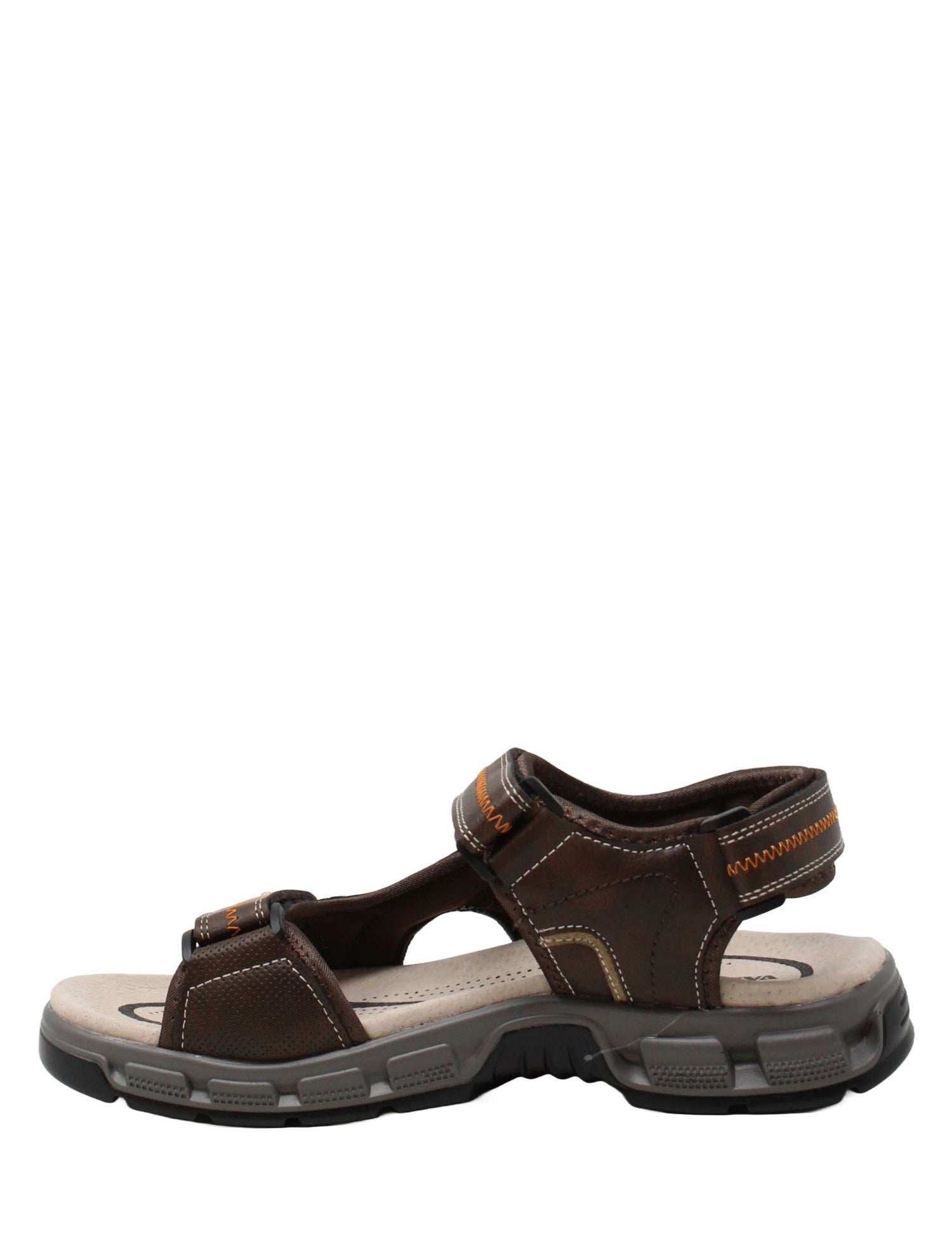 Sandali con strappi Marrone Valleverde