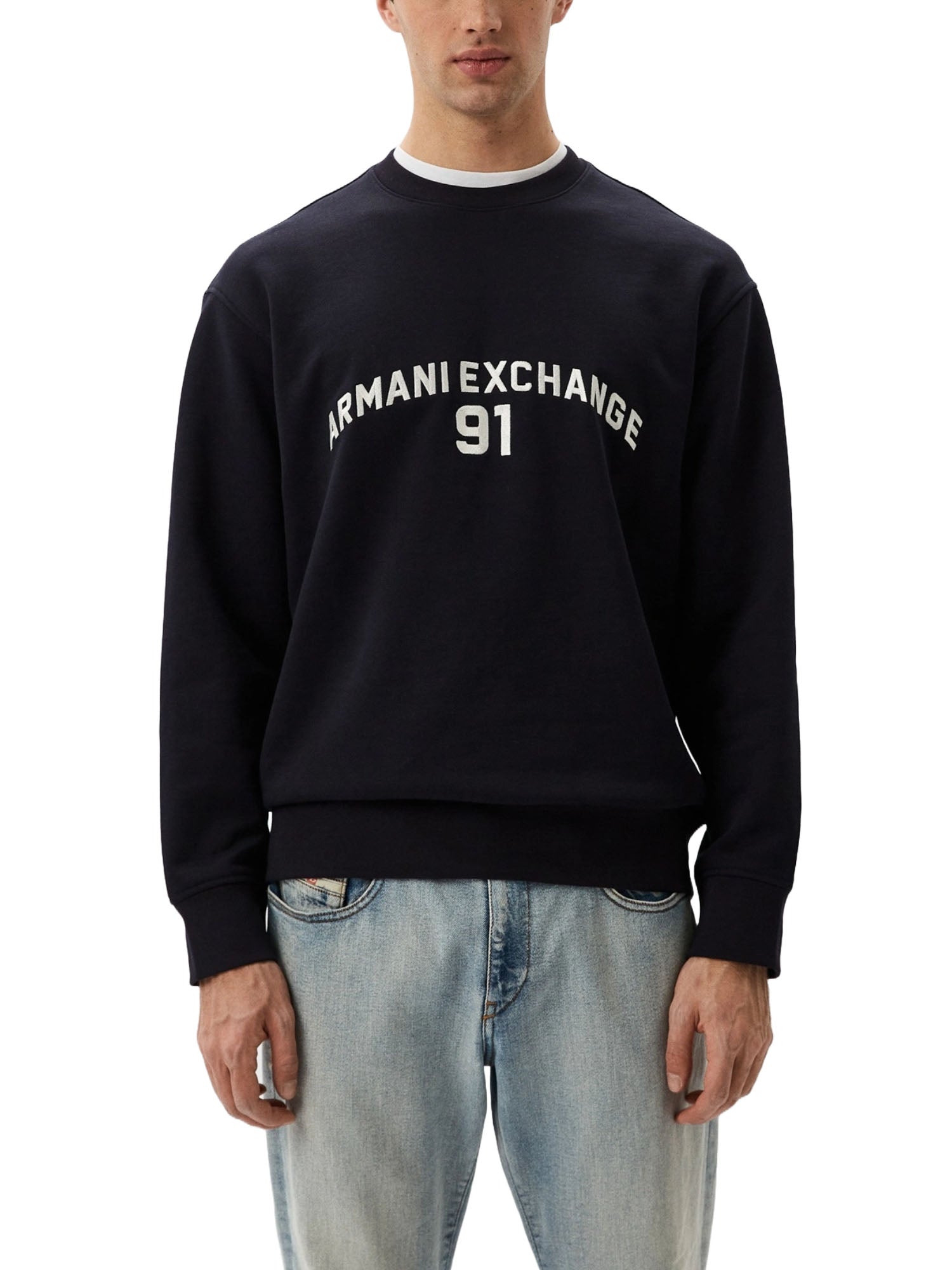 Felpe Blu Armani Exchange