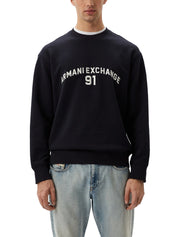 Felpe Blu Armani Exchange