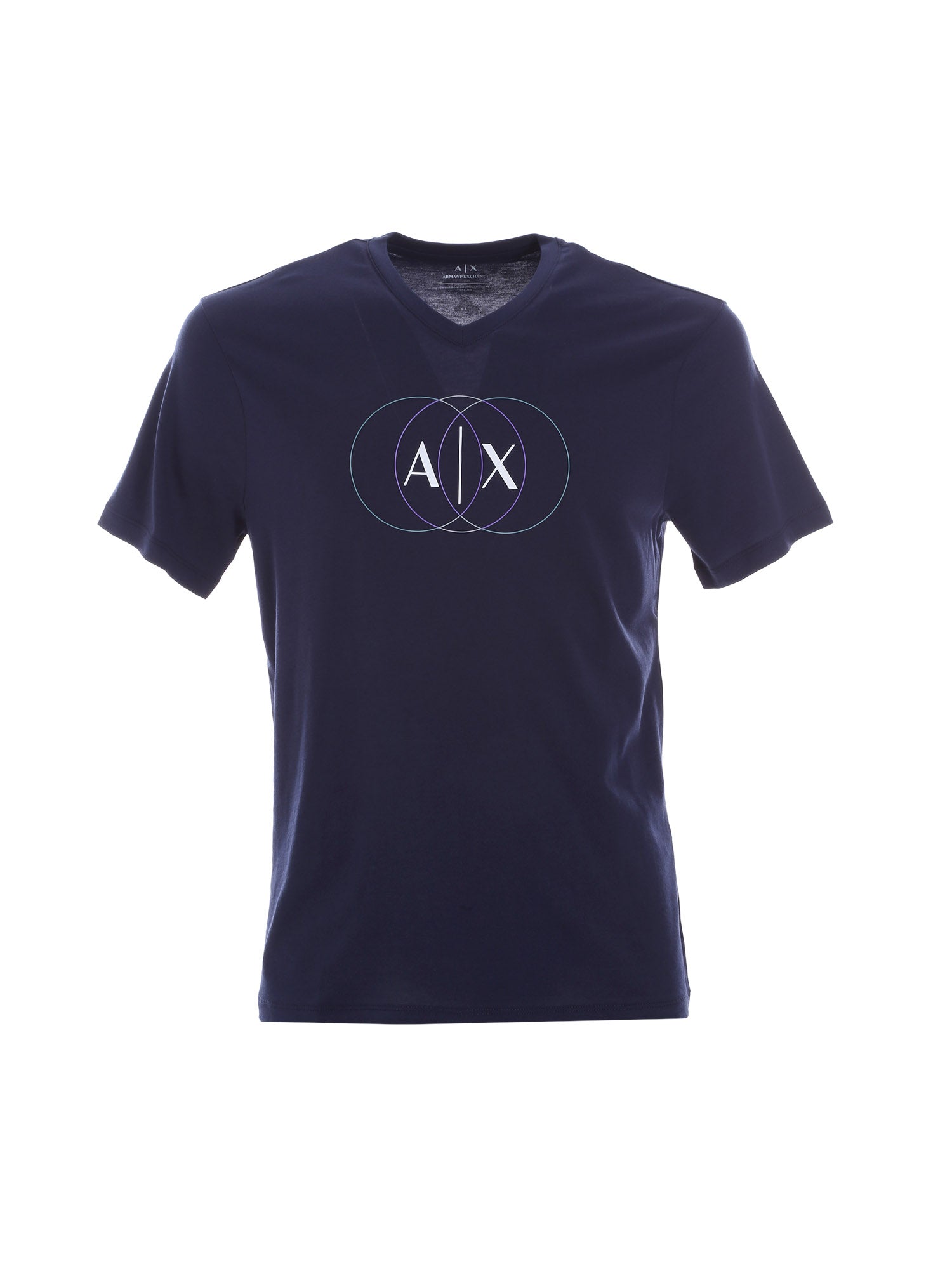 T-shirt Blu Scuro Armani Exchange