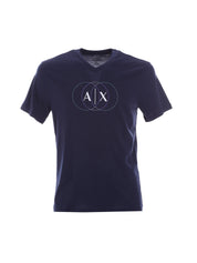 T-shirt Blu Scuro Armani Exchange