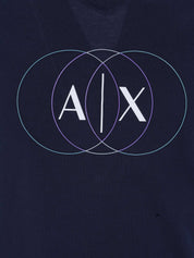 T-shirt Blu Scuro Armani Exchange
