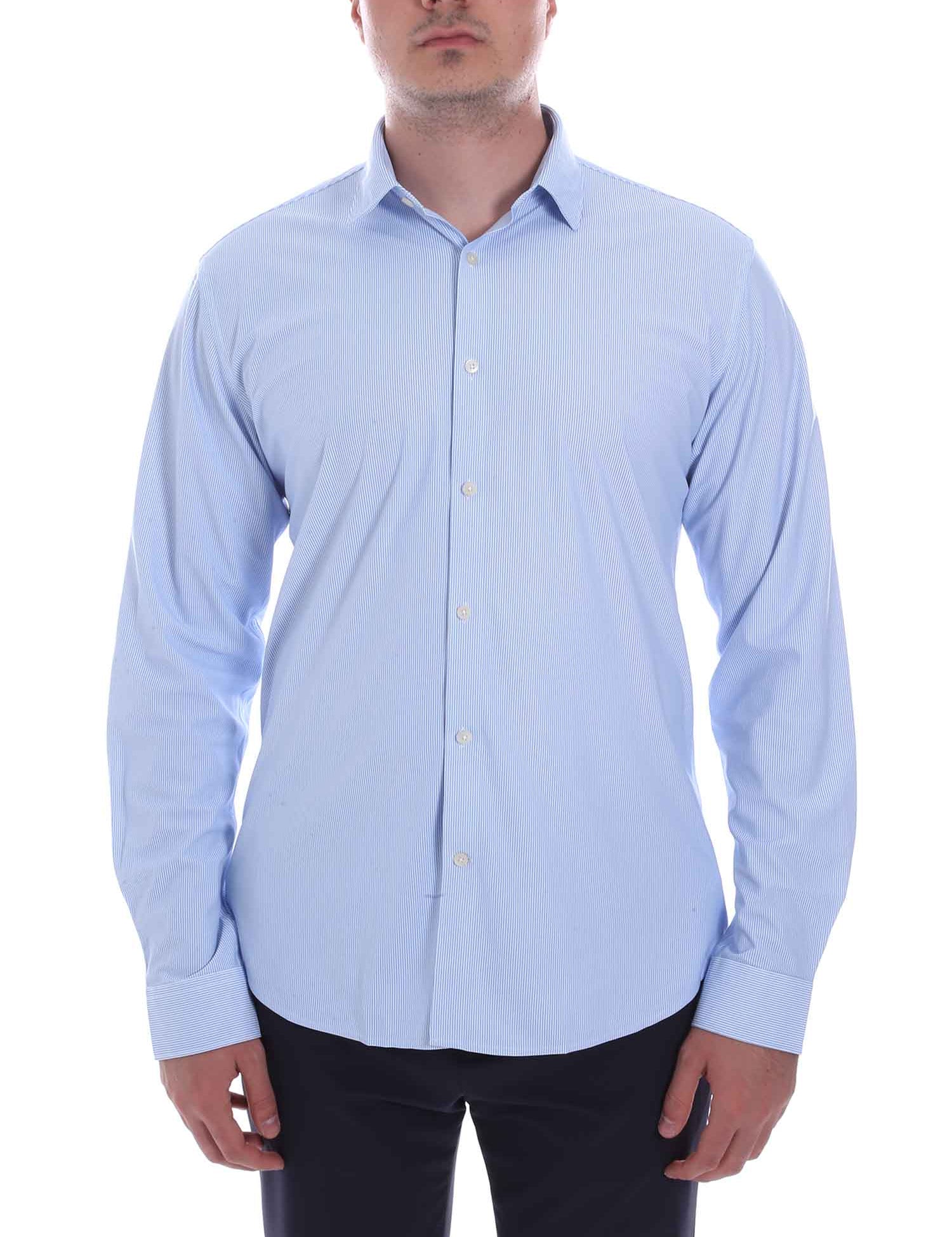 Camicie Celeste Borgoni Milano