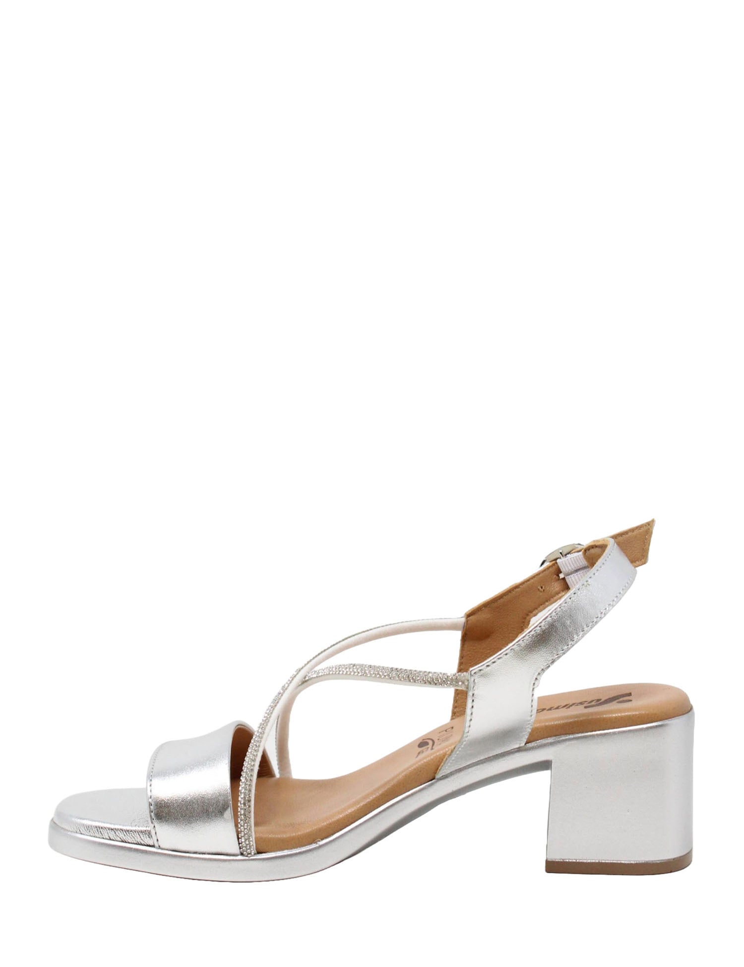 Sandali tacco Argentato Susimoda