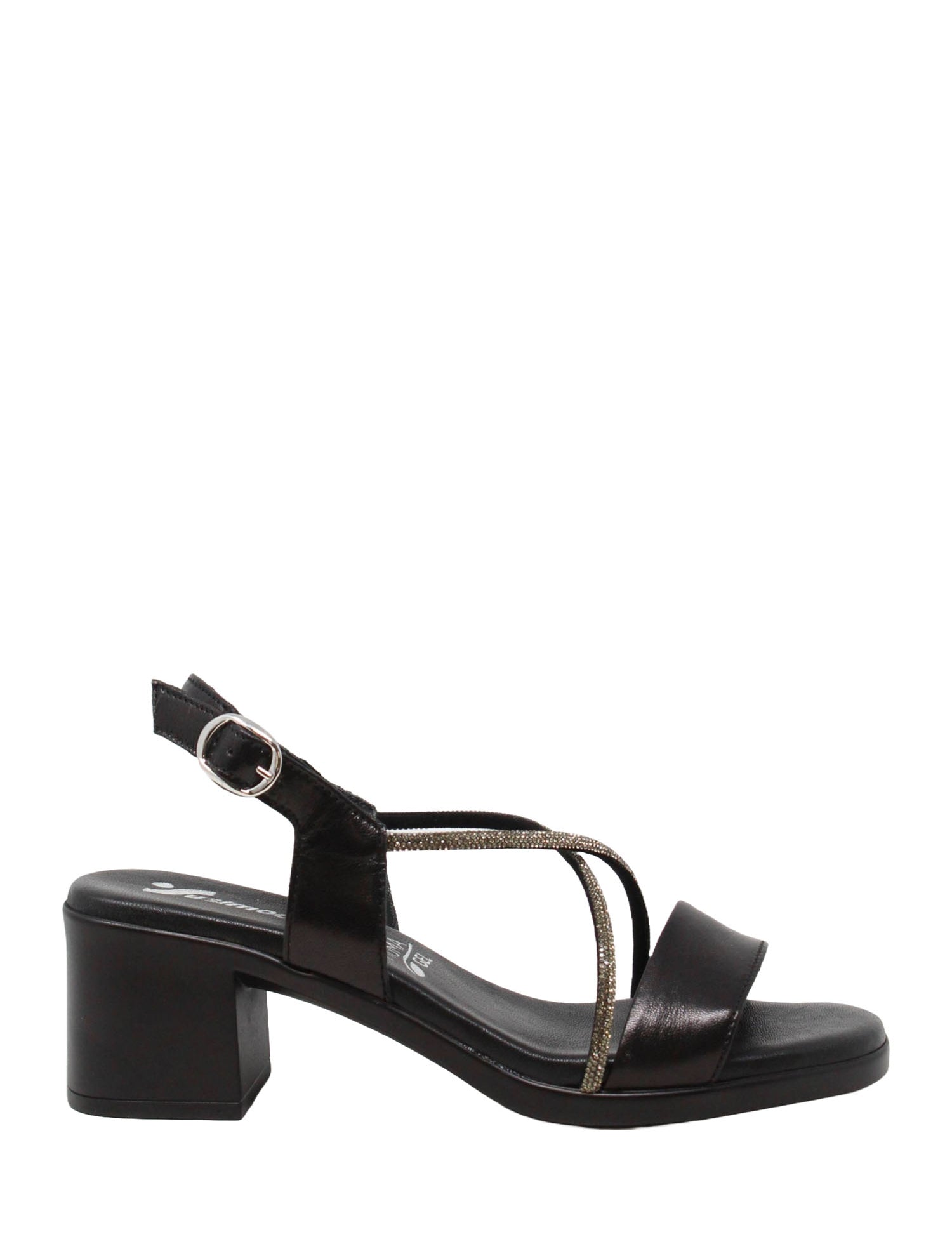Sandali tacco Nero Susimoda