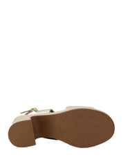 Sandali tacco Dorato Susimoda