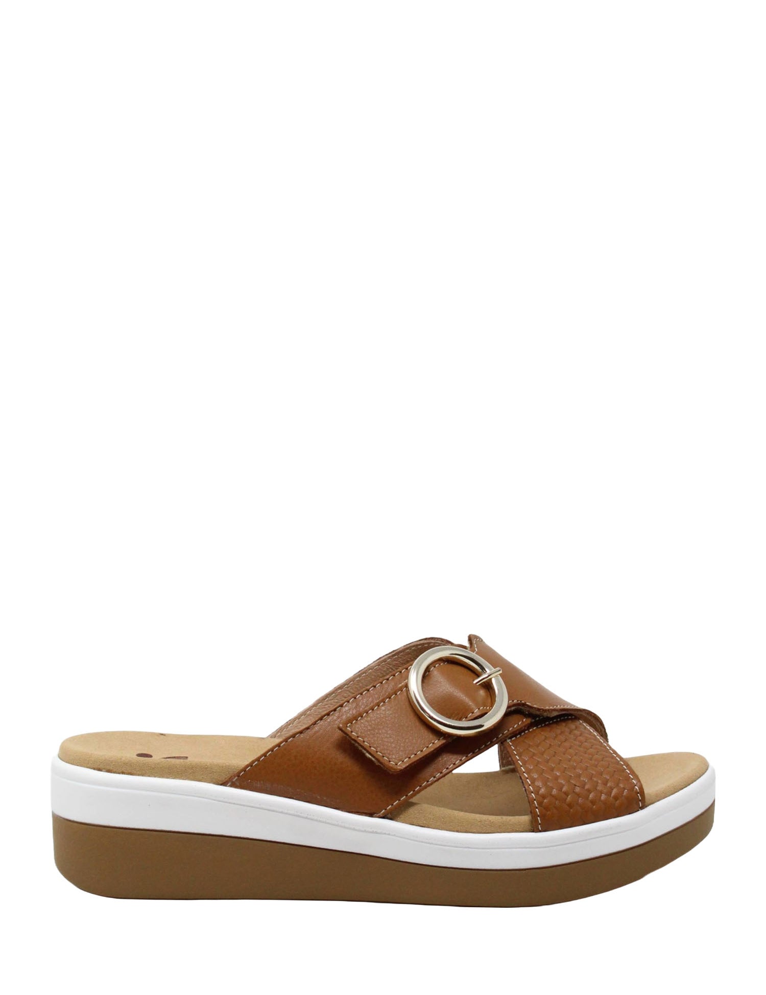 Sandali zeppa Marrone Susimoda