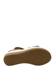 Sandali zeppa Marrone Susimoda