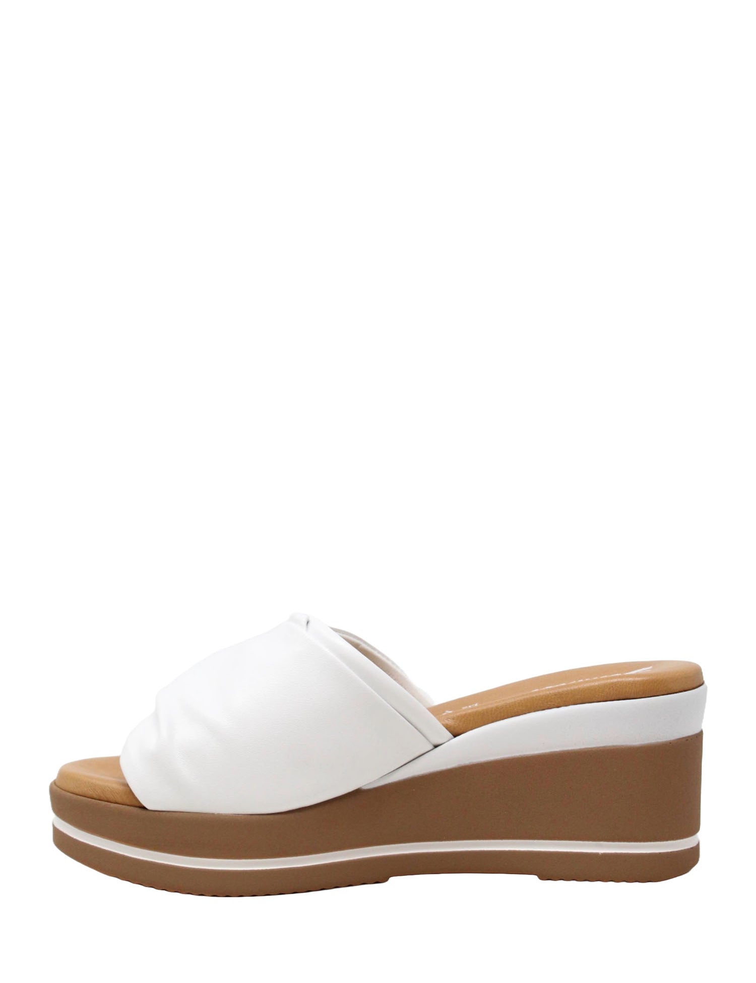 Sandali zeppa Bianco Susimoda