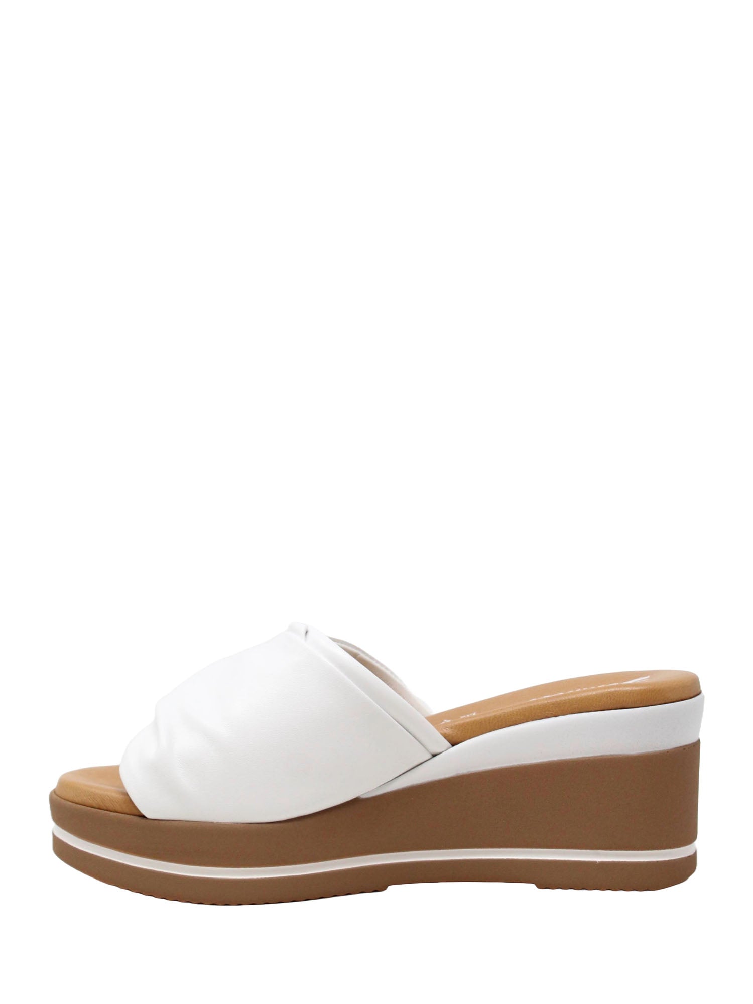 Sandali zeppa Bianco Susimoda