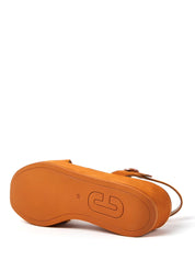 Sandali zeppa Marrone Camper