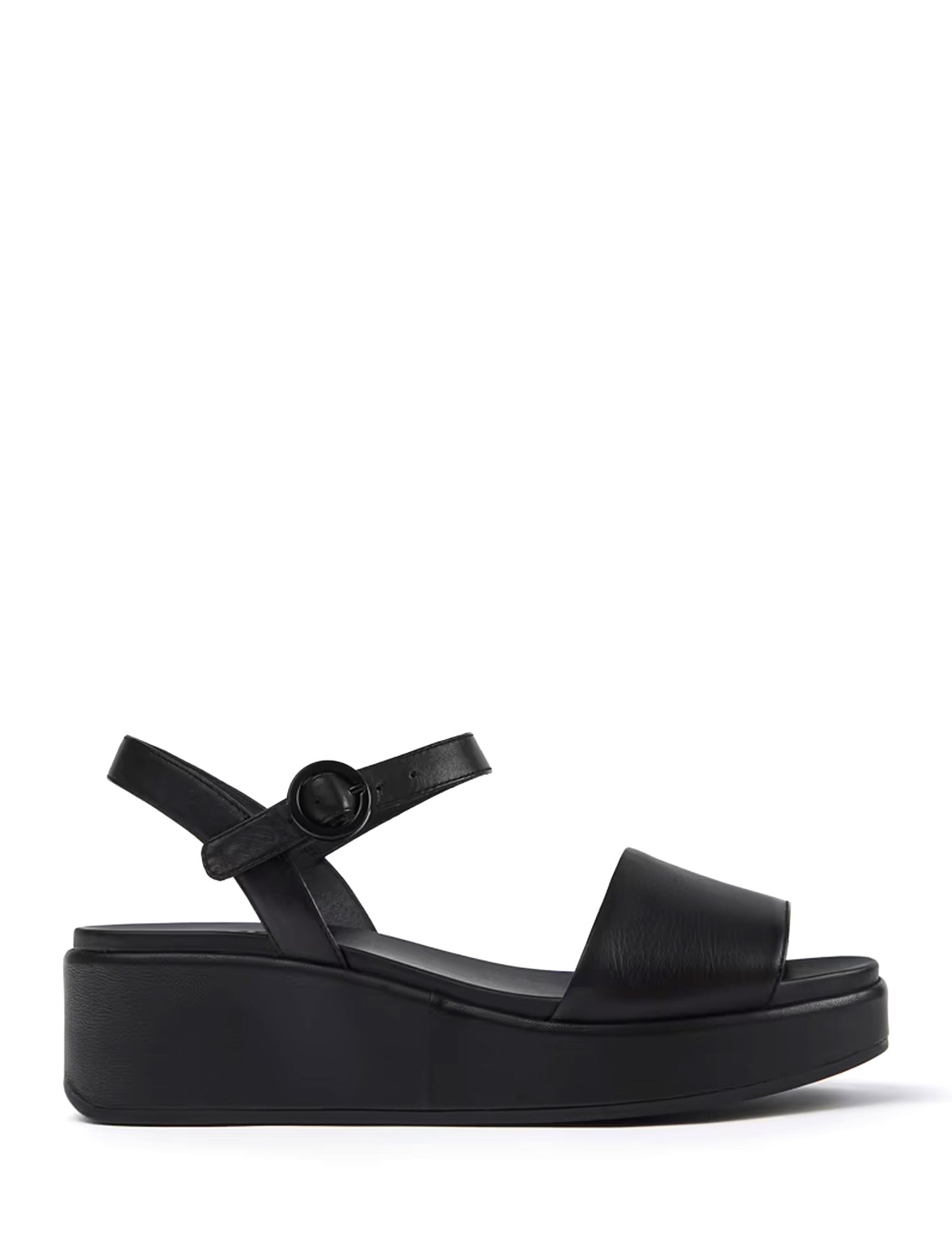 Sandali zeppa Nero Camper