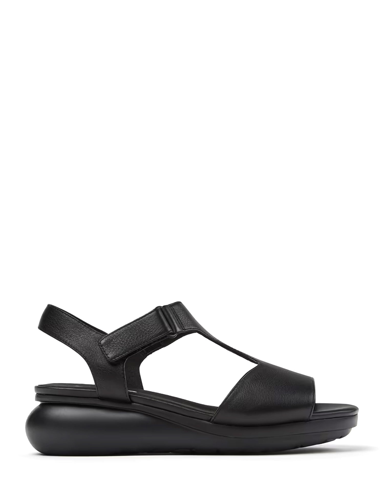 Sandali zeppa Nero Camper