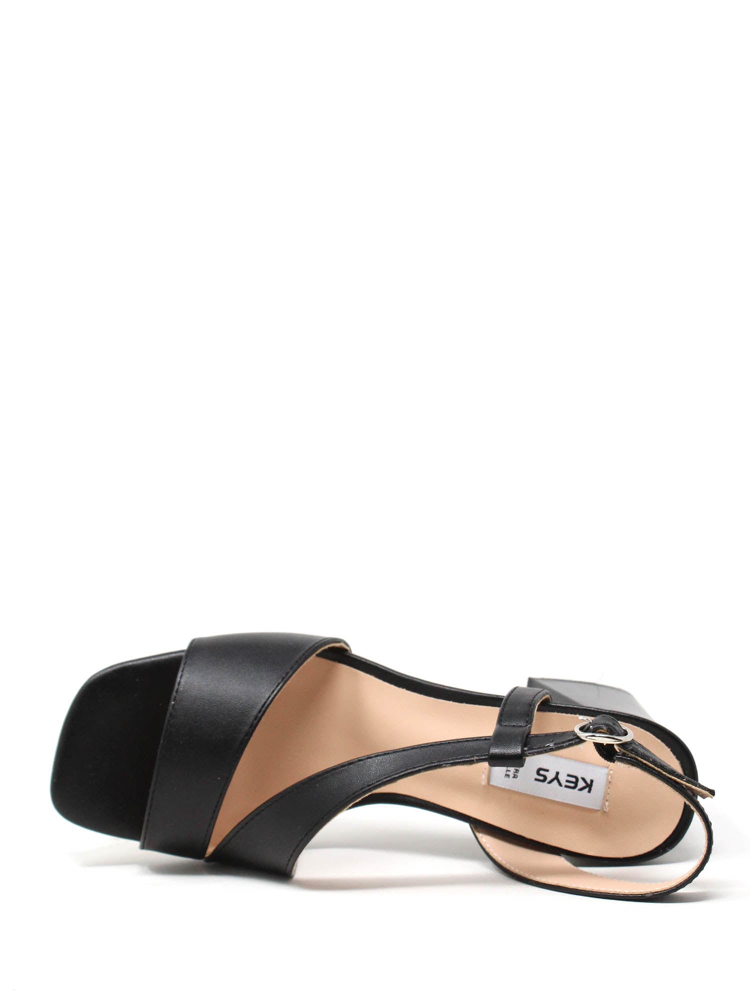 Sandali tacco Nero Keys