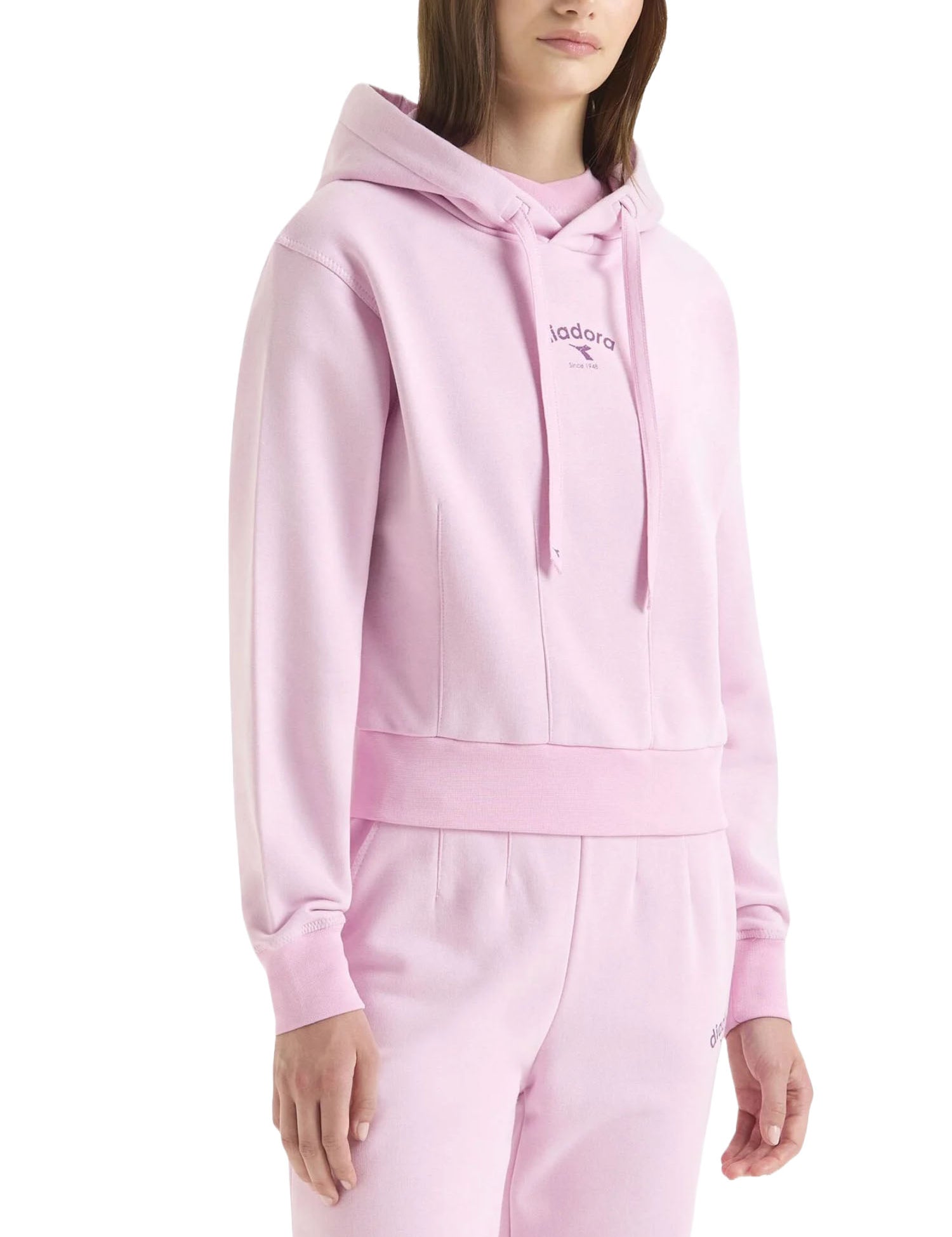 Felpe Rosa Diadora