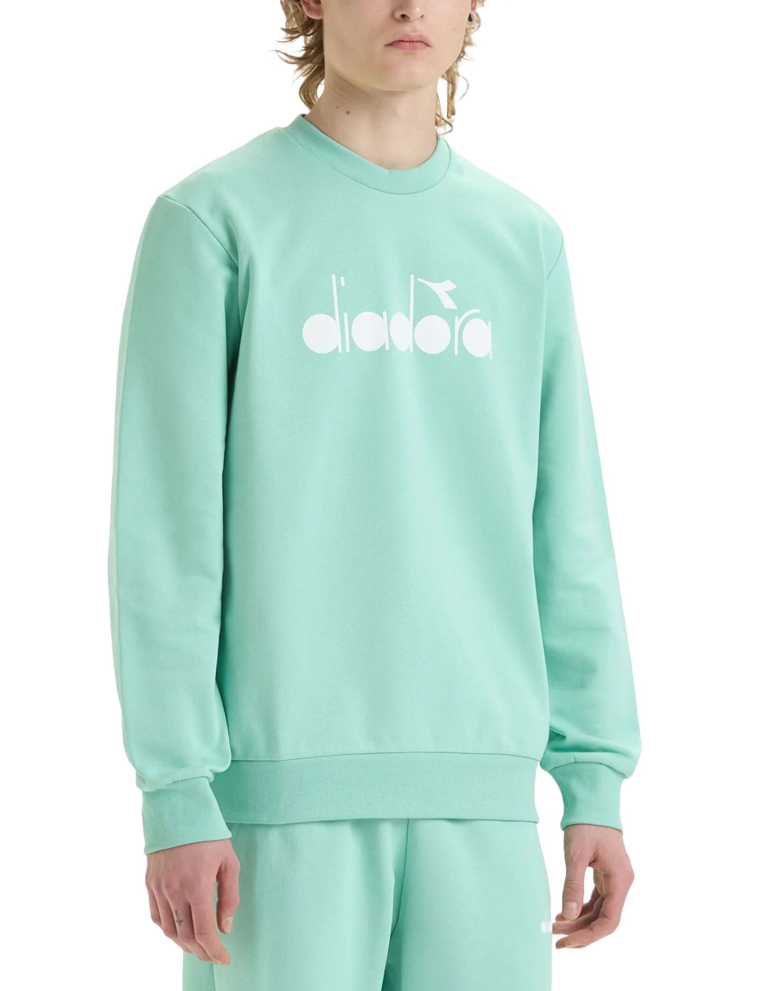 Felpe Verde Diadora