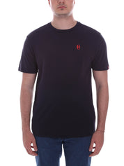 T-shirt Blu Scuro Conte Of Florence