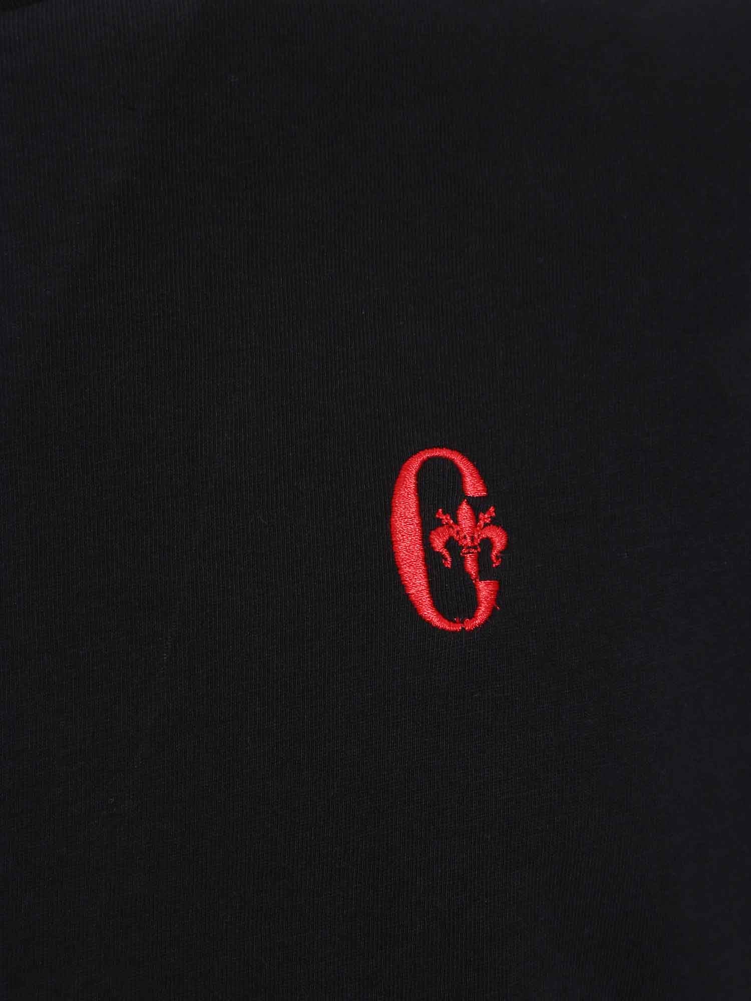 T-shirt Nero Conte Of Florence