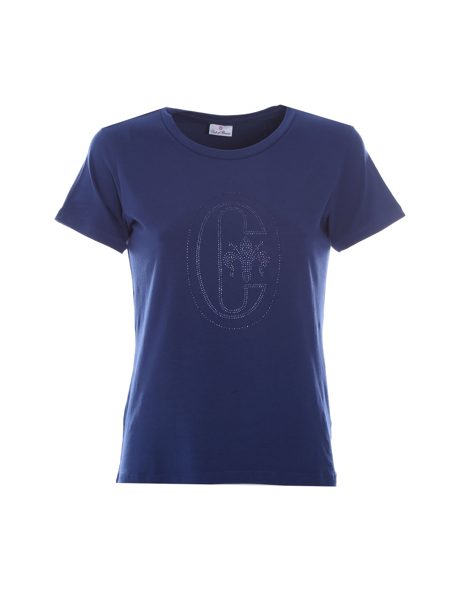T-shirt Blu Conte Of Florence