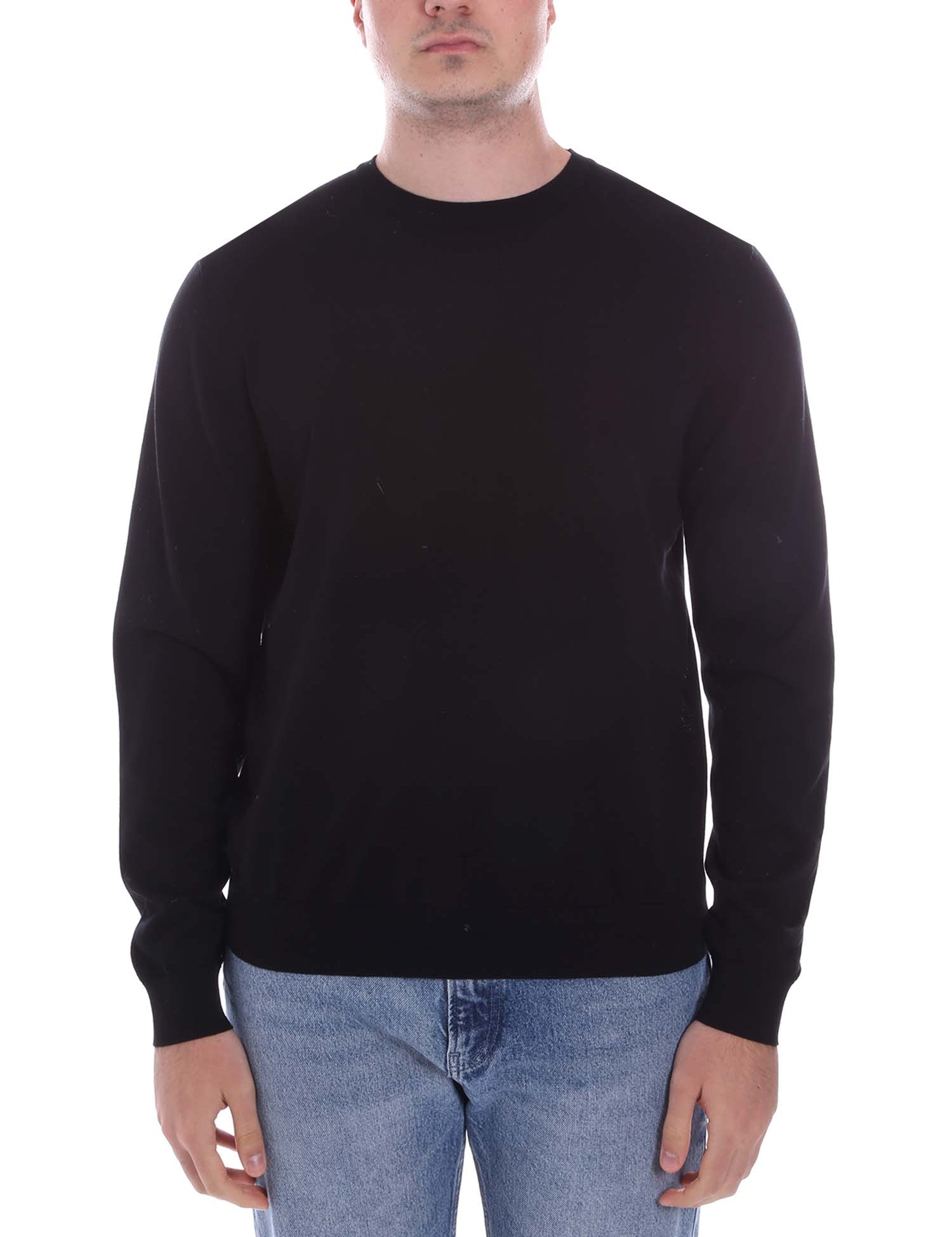 Maglioncini Nero Borgoni Milano