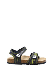 Sandali con strappi Blu Balducci