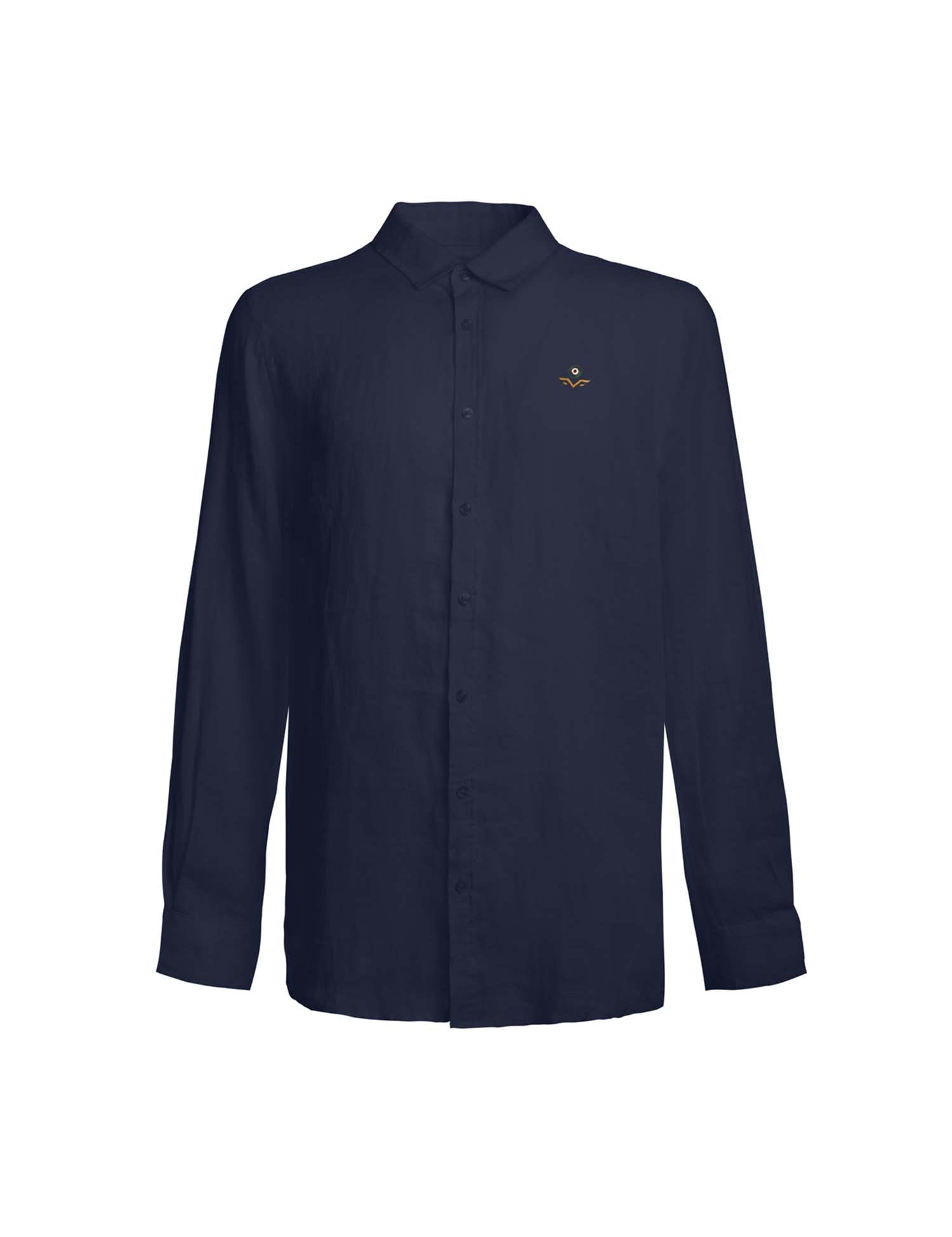 Camicie Blu Scuro Armata Di Mare