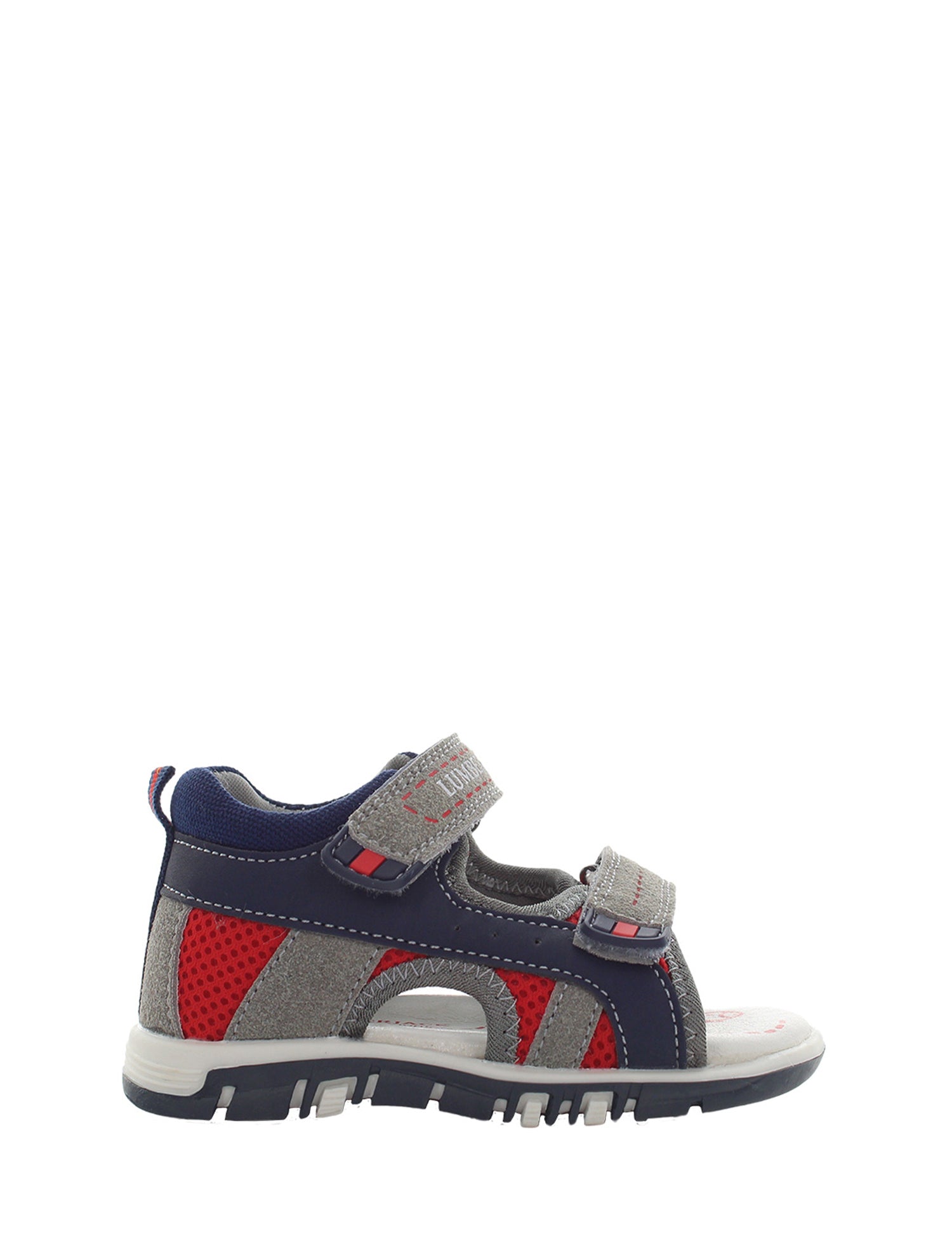 Sandali con strappi Grigio Lumberjack
