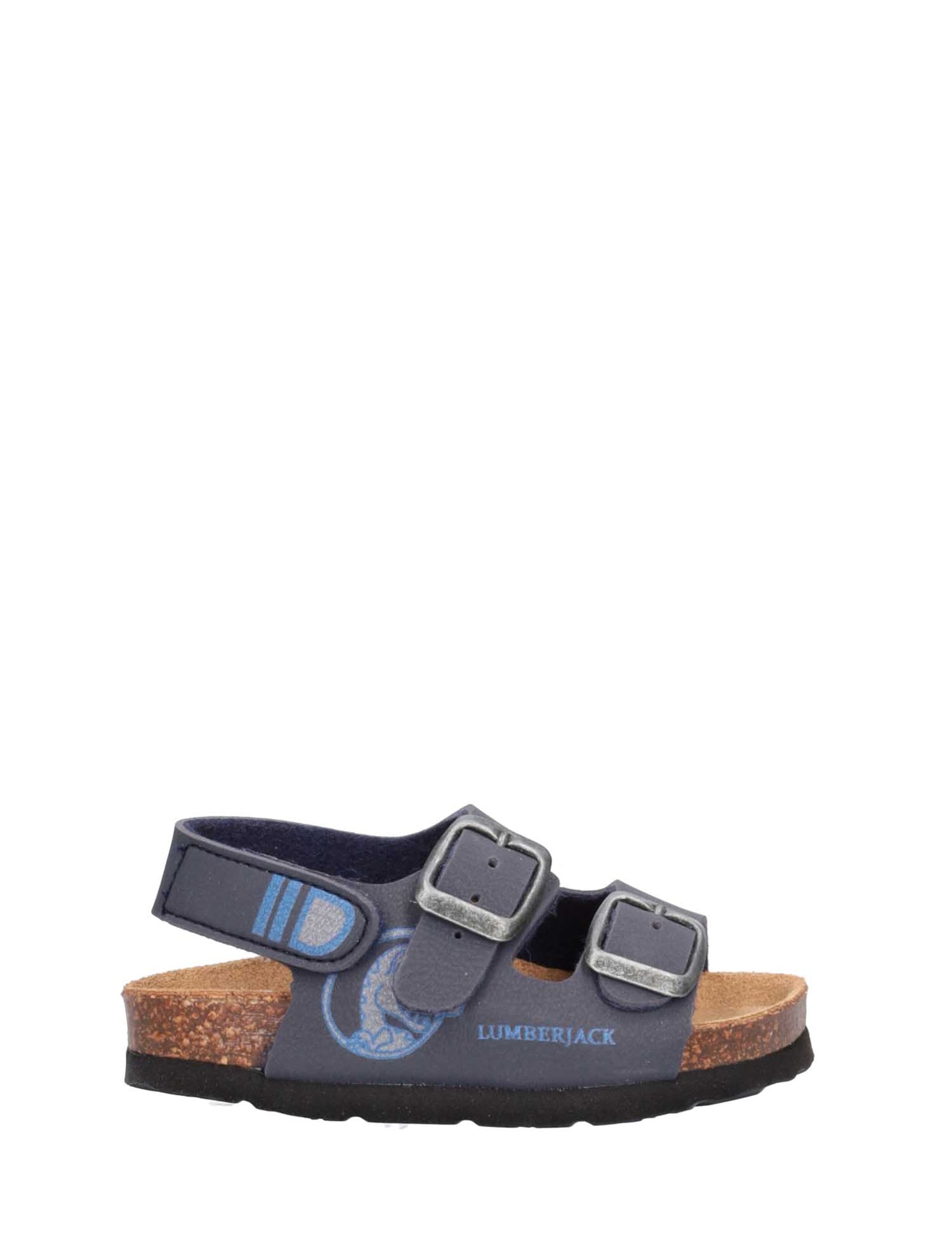 Sandali Blu Lumberjack