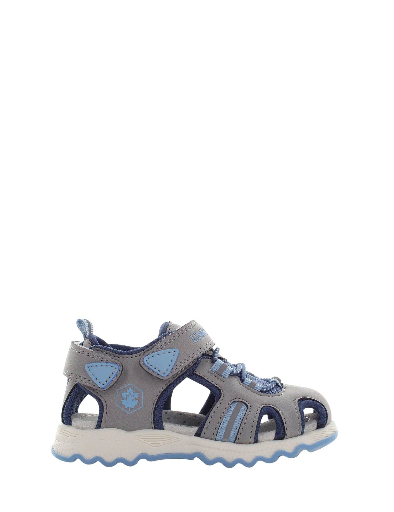 Sandali con strappi Grigio Lumberjack