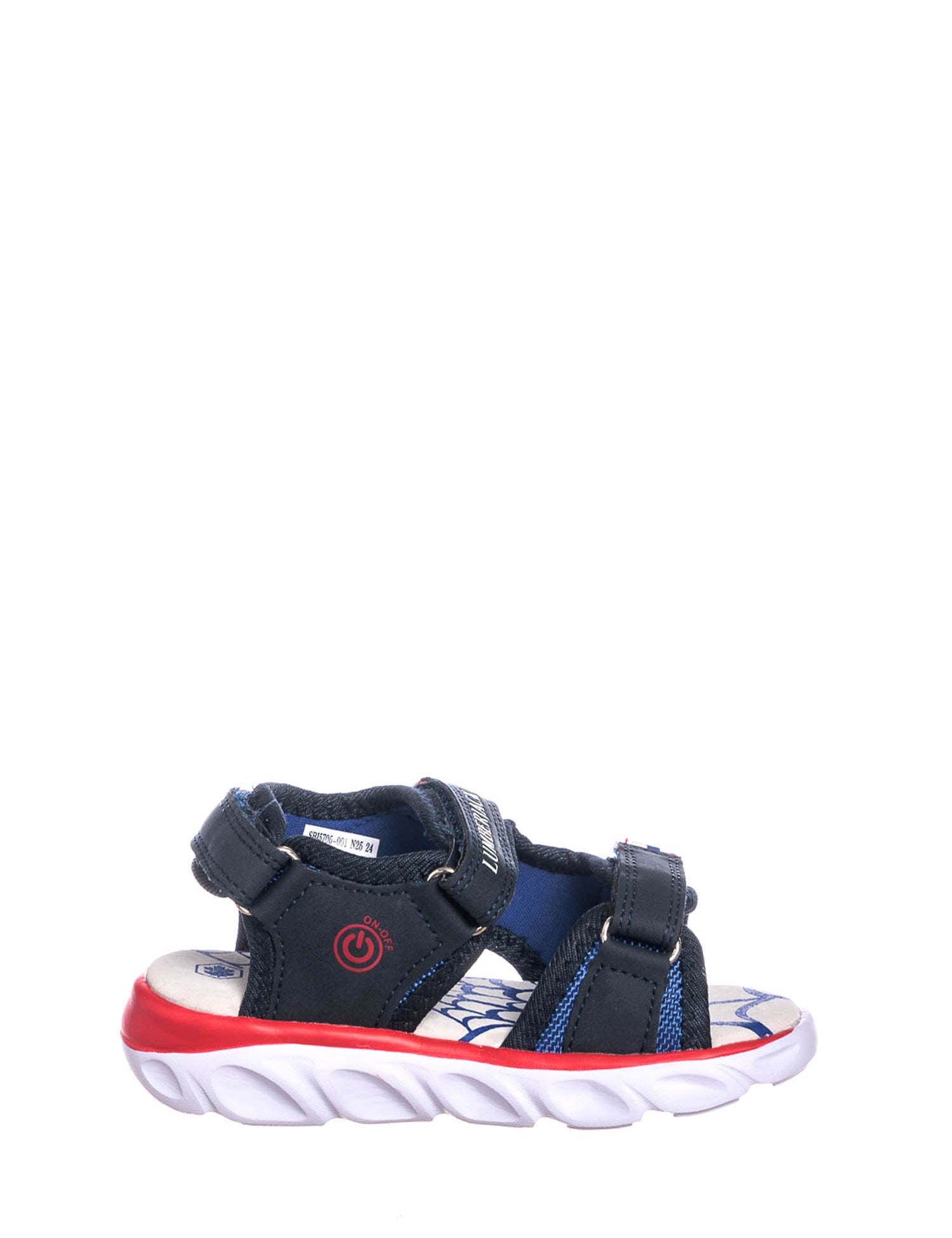 Sandali con strappi Blu Lumberjack