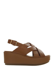 Sandali zeppa Marrone Lumberjack