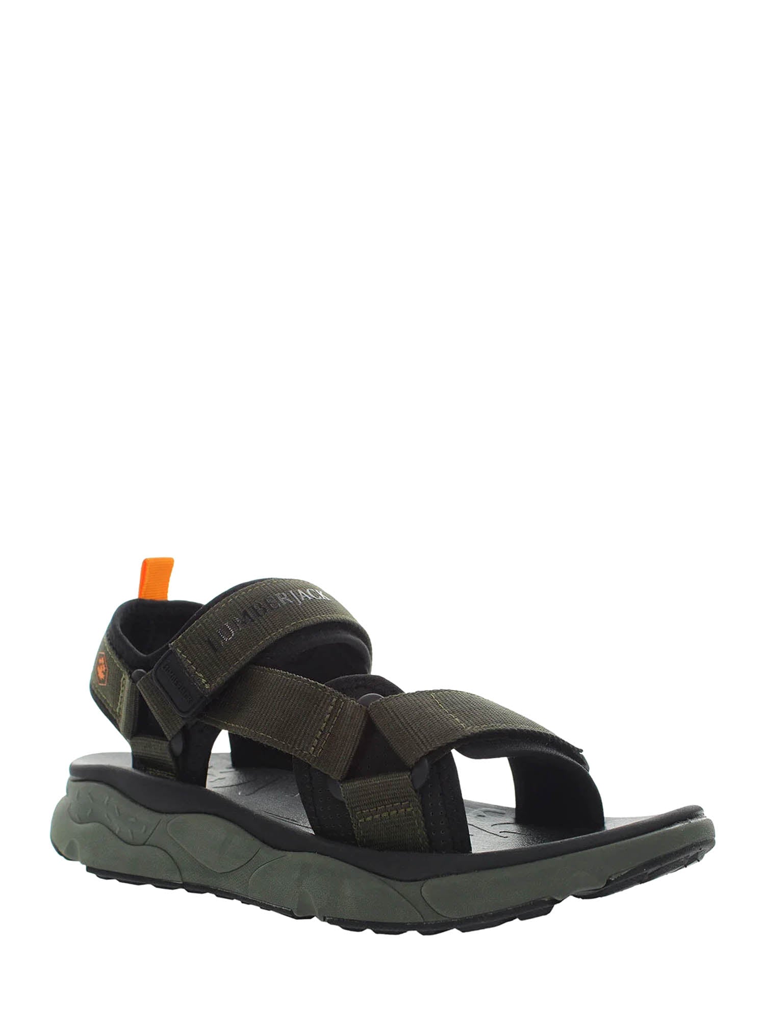 Sandali con strappi Verde Lumberjack