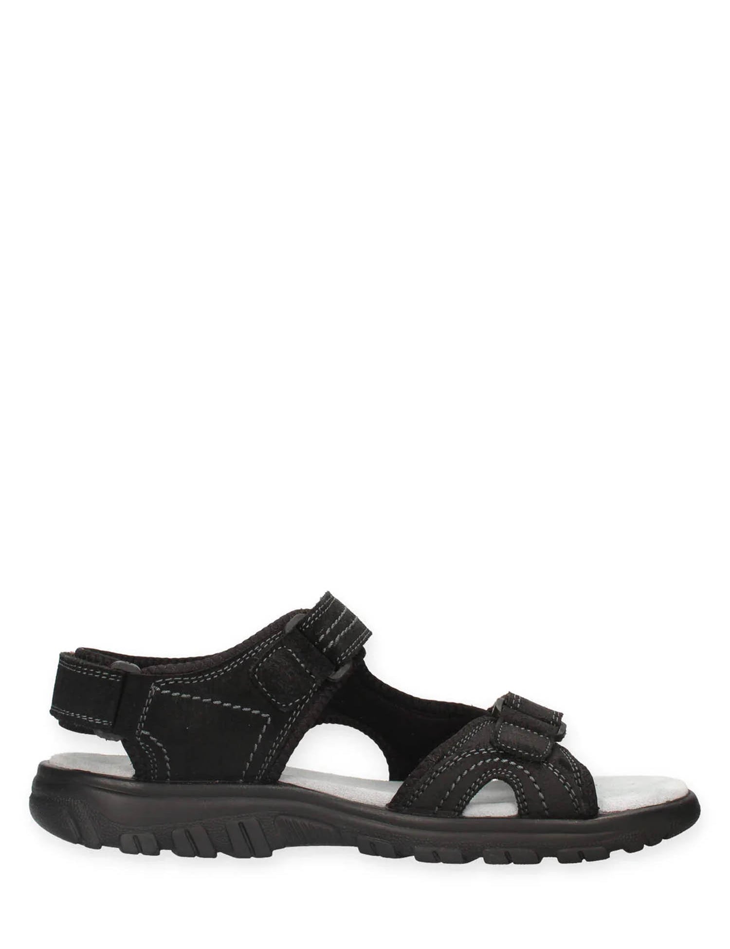 Sandali con strappi Nero Lumberjack