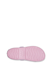 Sandali con strappi Rosa Crocs
