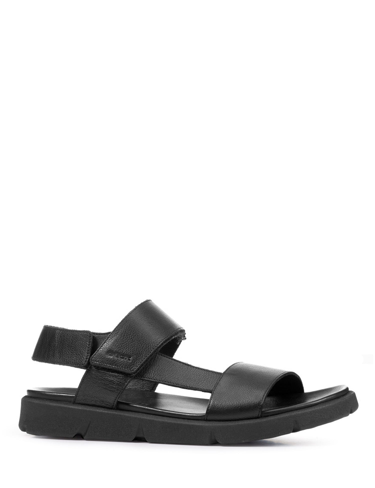 Sandali con strappi Nero Geox