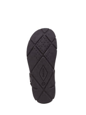 Sandali con strappi Nero Geox