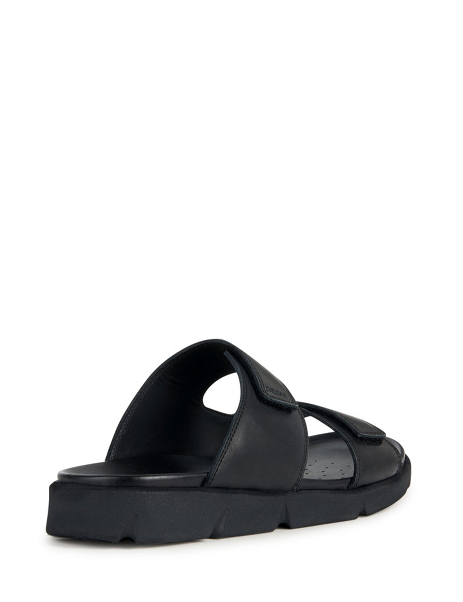 Sandali con strappi Nero Geox