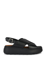 Sandali zeppa Nero Geox