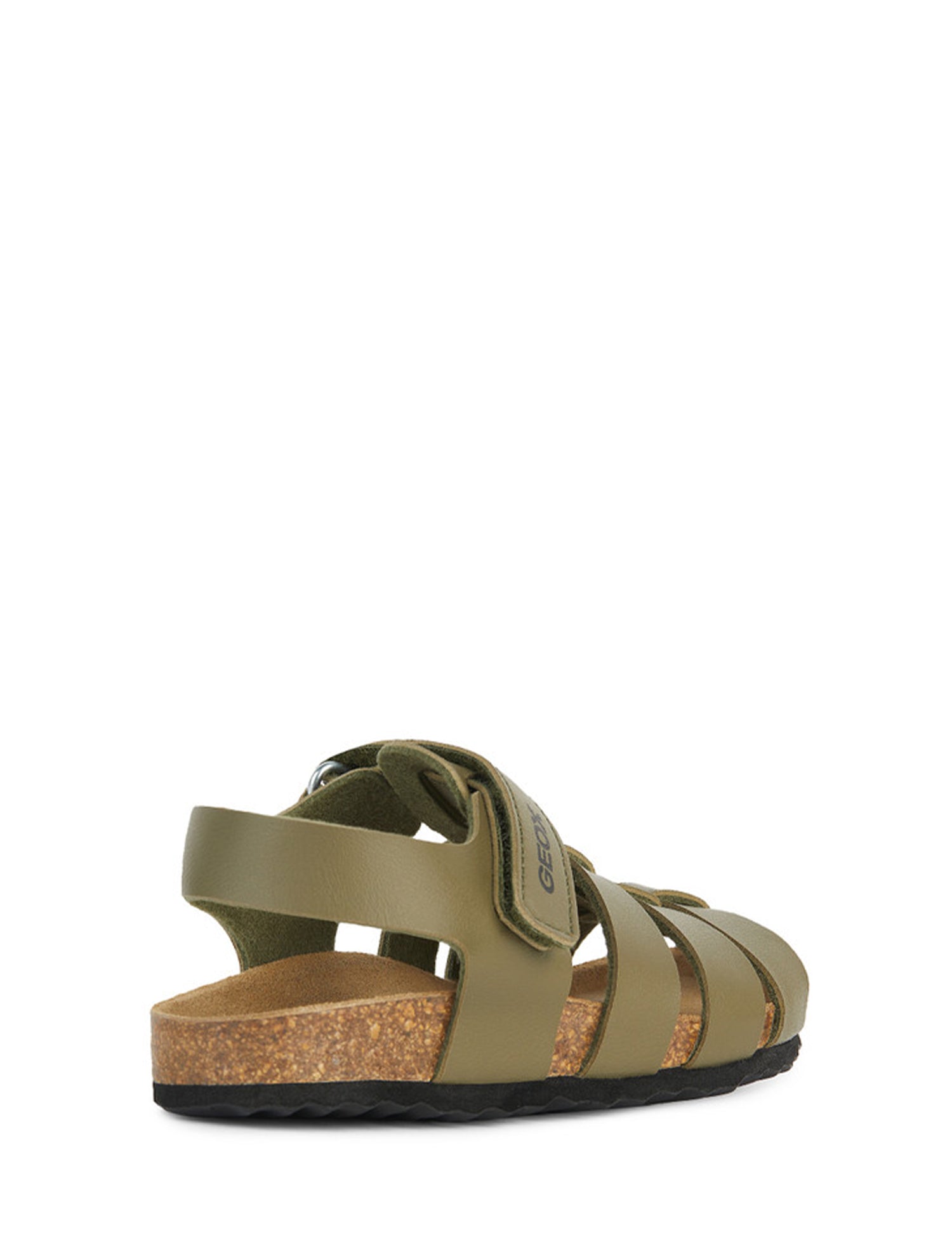 Sandali con strappi Verde Geox