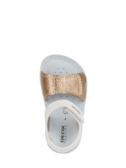 Sandali con strappi Bianco Geox