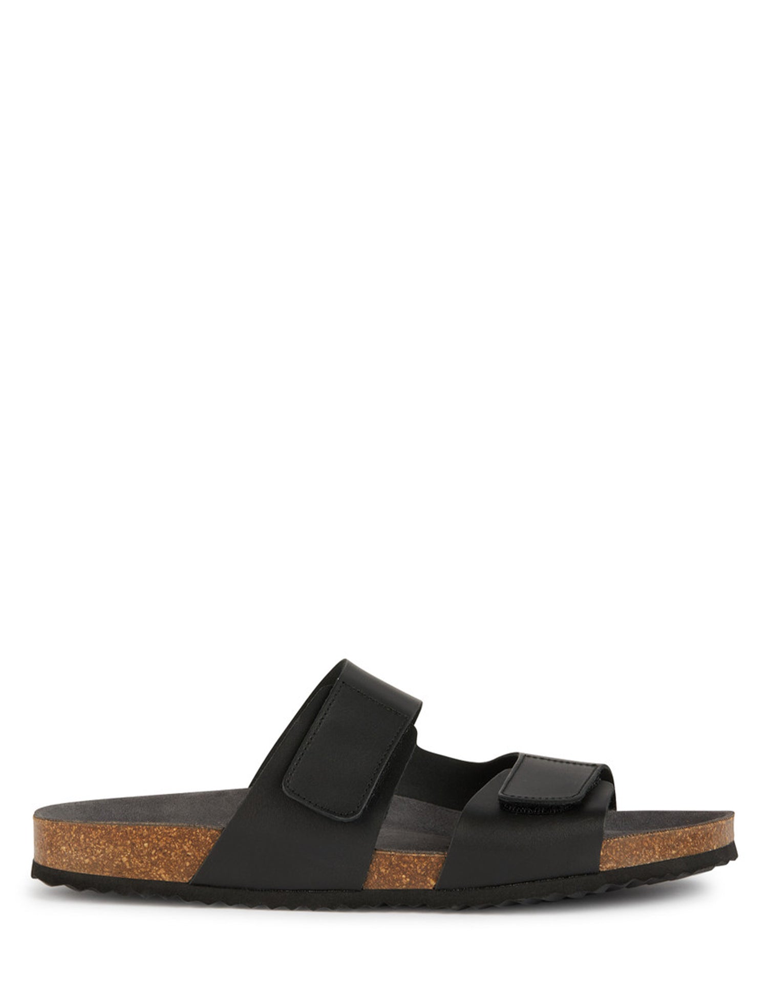 Sandali con strappi Nero Geox