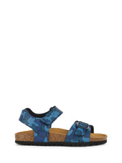 Sandali con strappi Blu Geox